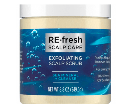 RE-fresh Sea Mineral + Cleanse Exfoliating Scalp Scrub